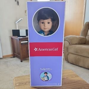 American Girl 18" boy doll Truly Me #75 dark short hair brown eyes NEW!